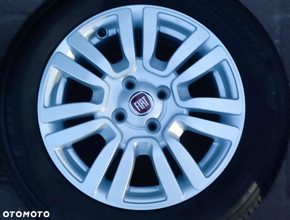 Koła Felgi Aluminiowe Oryg. Fiat Grande Punto 15 Cali 4x100 Et43 Bridgestone 185/65/15 2018r 5,8-7,0mm Bdb !! Starogard Gdański - 4