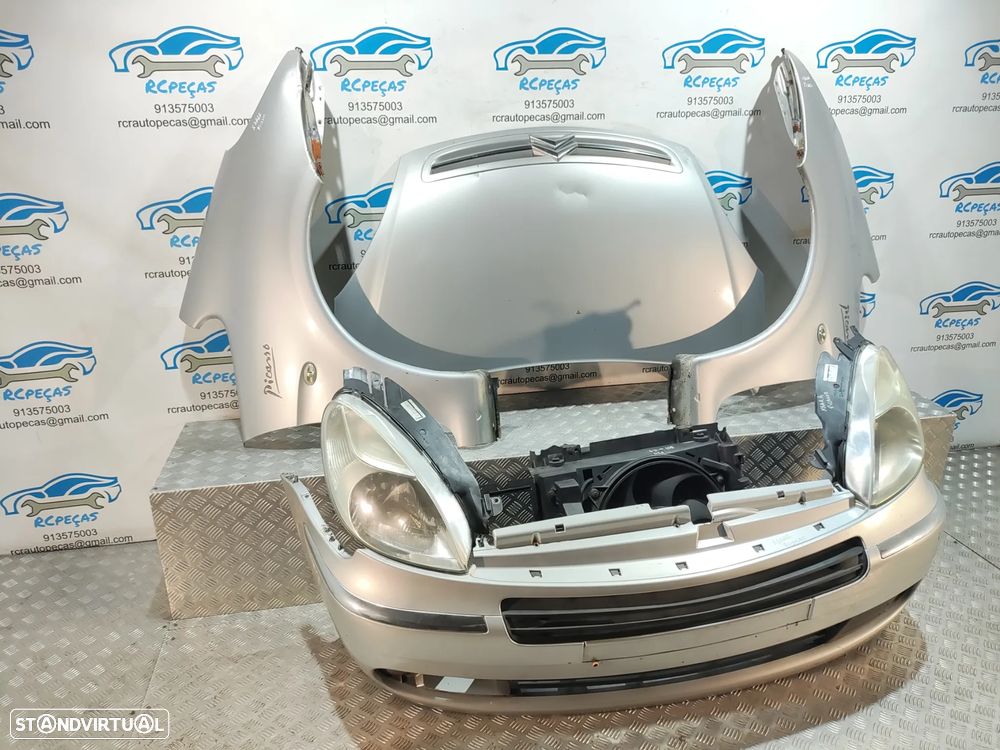 FRENTE COMPLETA CITROEN XSARA PICASSO N68 CAPOT PARACHOQUES GUARDA-LAMAS OTICAS RADIADOR VENTILADOR FRENTE FIBRA REFORÇO - 3