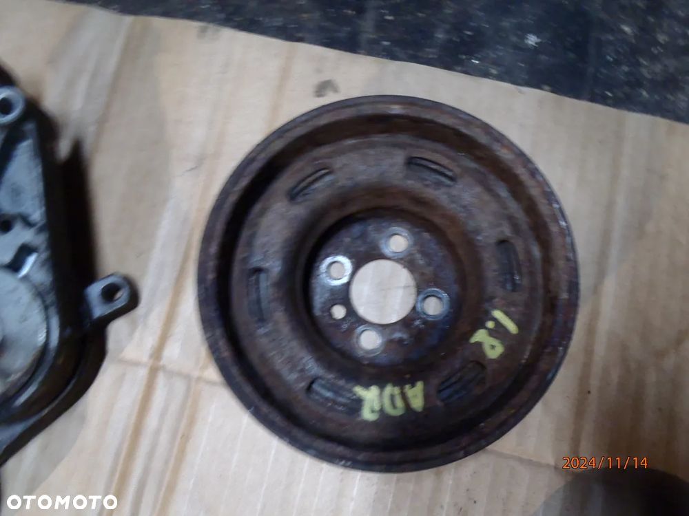 koło pasowe wału napinacz viskoza visko wiatrak śmigło wentylator  vw passat b5 audi a4 skoda seat 1.8 20v adr 058 103 373 d bez egr turbo jak nowy - 8