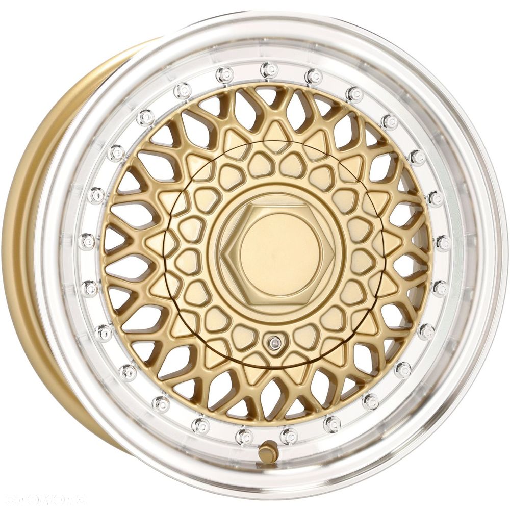 4x Felgi 13 m.in. do AUDI 80 90 Golf Civic CRX Sierra BMW E21 126p FSO 125p Polonez - BY479 (LU247) - 7