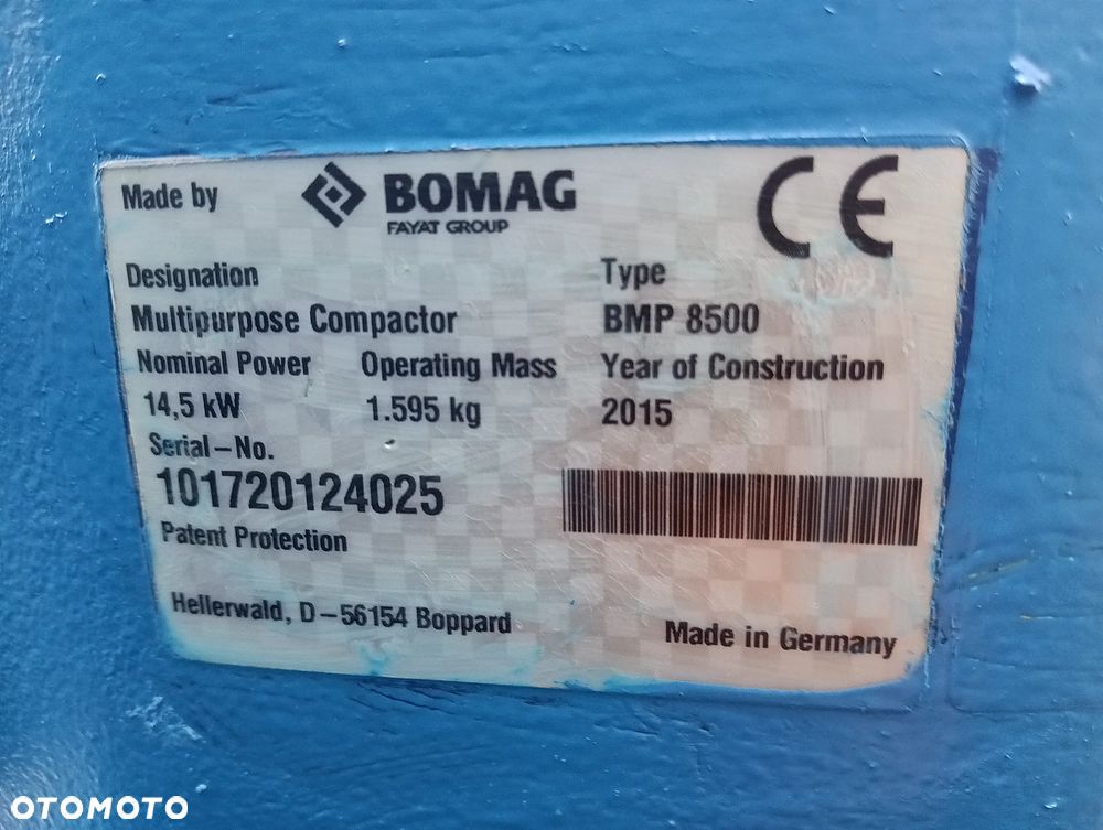 Bomag BMP 8500 - 3