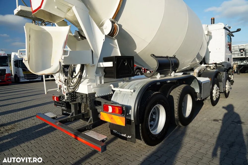 Mercedes-Benz AROCS 3240 / 9M3 BETONIERĂ / 8x4 / BETONIERĂ / AUTOMATĂ / CAMERĂ / JANTE DIN ALIAJ - 14
