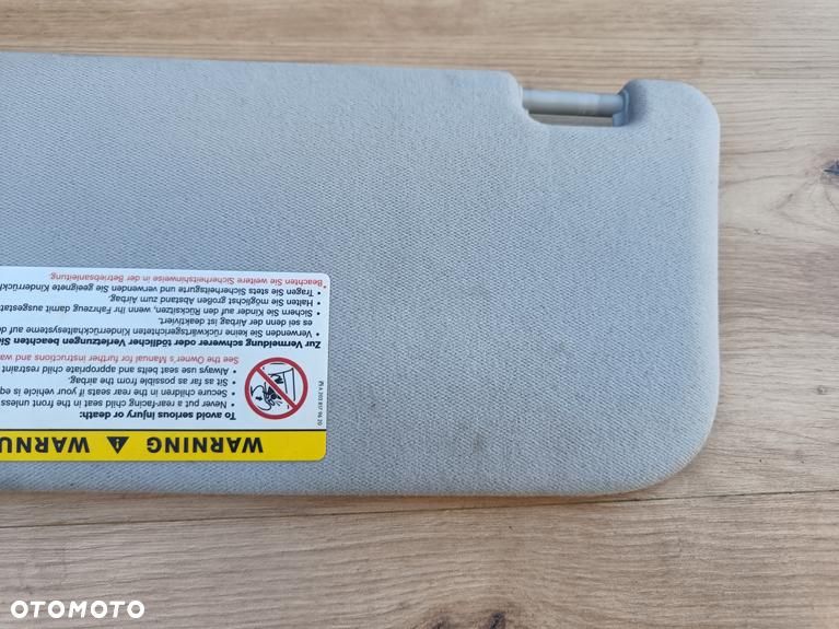 MERCEDES W211 DASZEK OSŁONA PRZECIWSŁONECZNA LEWY PRAWY POJEDYŃCZY - 13