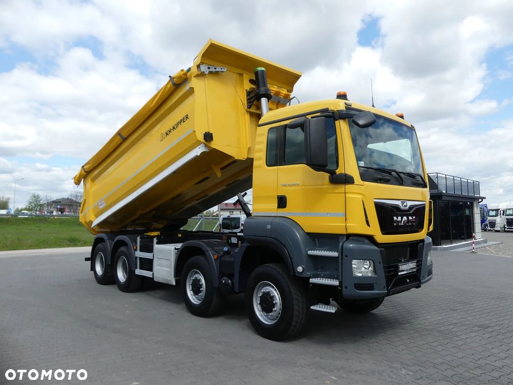 MAN TGS 41.470 / 8x8 / WYWROTKA KH-KIPPER / MANUAL / EURO 6 / - 7