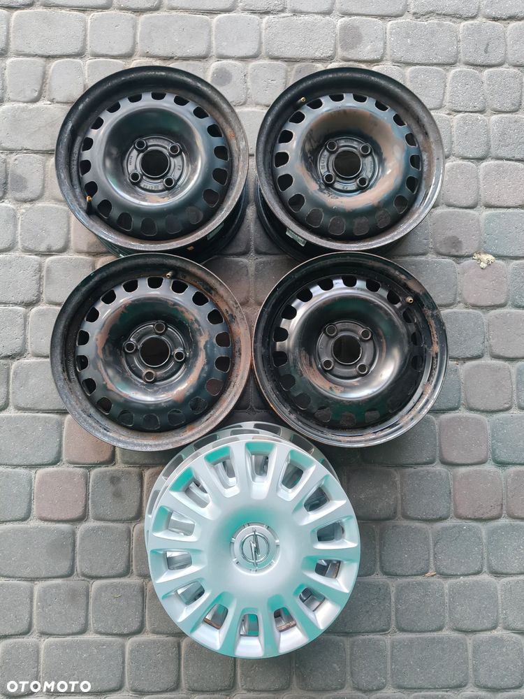 Felgi stalowe 5.5Jx14 ET39 4x100 Opel Corsa Astra - 2