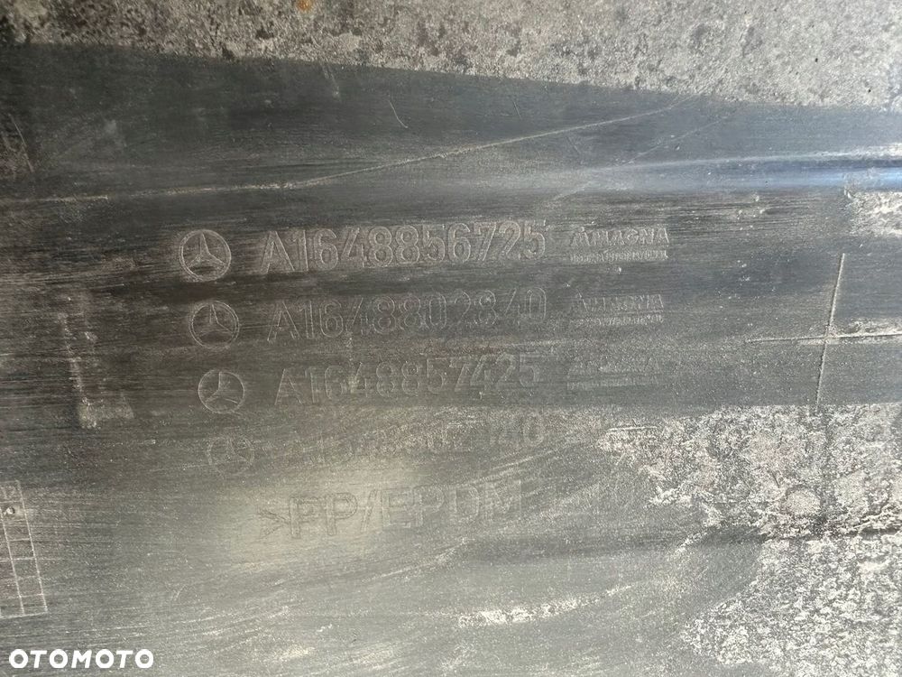 ZDERZAK TYŁ TYLNY MERCEDES ML II W164 LIFT FL 2008- A1648856725 CAŁY - 7