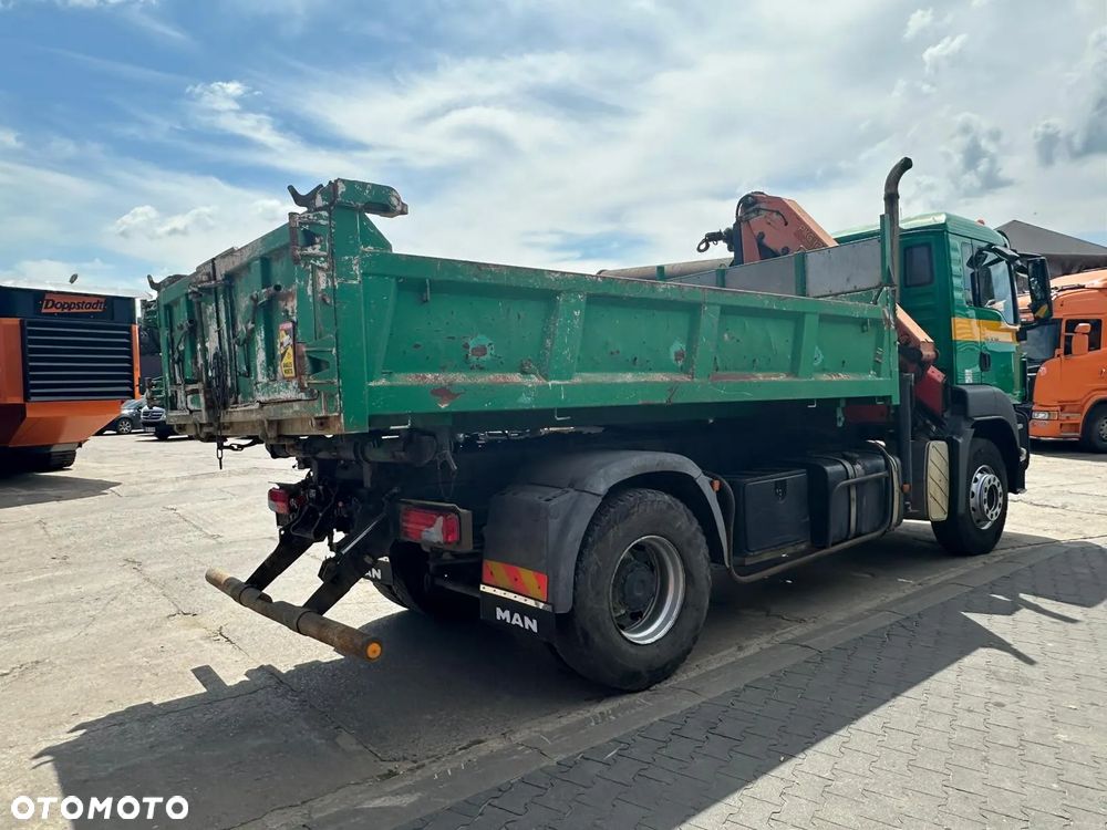 MAN TGS 18.360 Wywrotka / Żuraw Palfinger PKG12001 , 2008rok - 5
