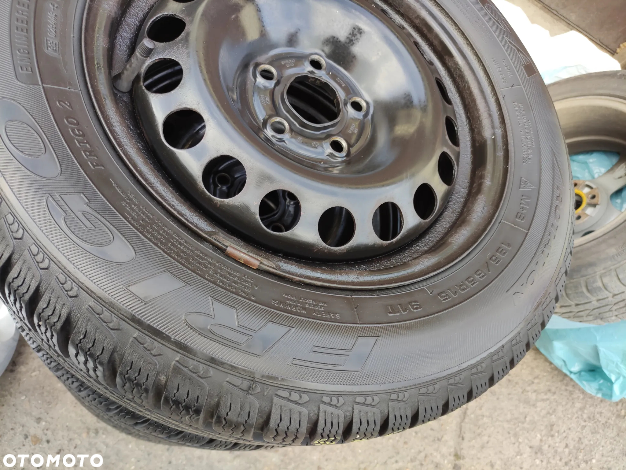5x105 Felgi Stalowe Stal 15 Koła Zimowe zima OPEL ASTRA K V 5 CHEVROLET AVEO II 2 T300 CRUZE II 2  Legnica ALU-RAD 195/65 7mm - 2