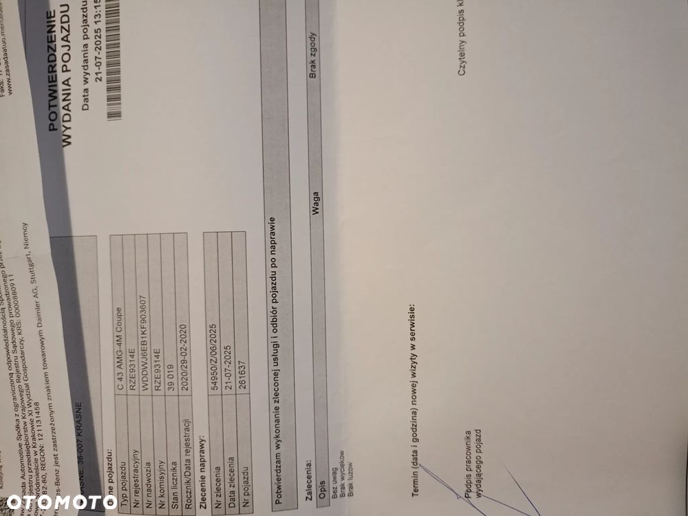 Mercedes-Benz Klasa C AMG 43 Coupe 4Matic 9G-TRONIC - 30