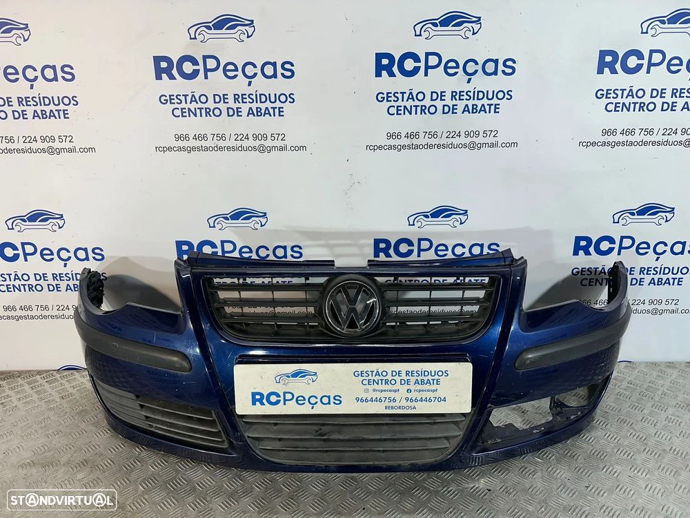 .Parachoques Frente Frontal Original VW Volkswagen Polo MK4 9N 9N2 9N3 Facelift 2005 - 2010