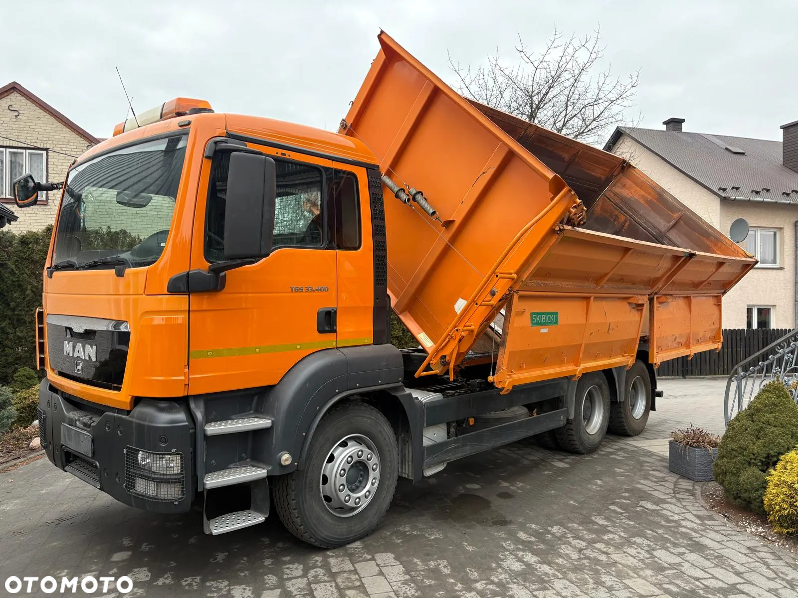 MAN TGS 33.400 / Przebieg jedynie 167.000km!!! / wywrotka / kiper / salon Polska / SKIBICKI / Wywrot 3-stronny / RESOR / 6x4 / MILLER / TGX - 13