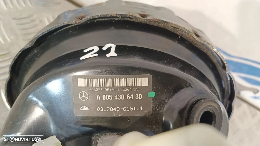 SERVOFREIO SERVO FREIO MERCEDES BENZ CLASS SLK R171 A0054306430 0054306430 BOMBA DEPOSITO RESERVATORIO LIQUIDO TRAVÕES - 5