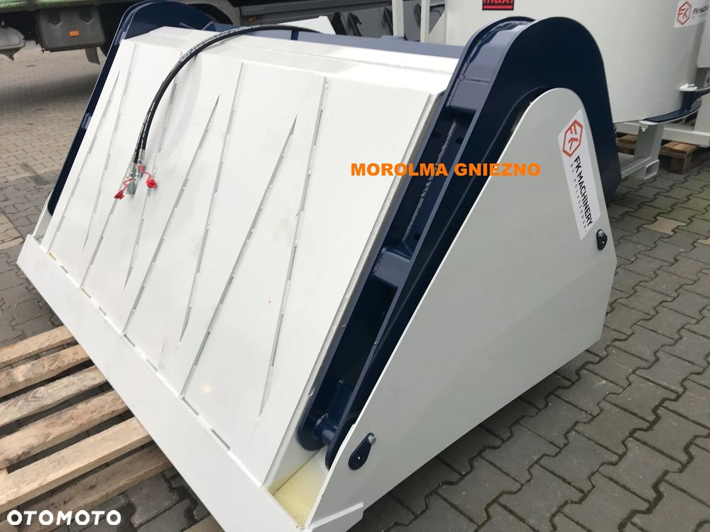 Łyżka objętościowa wysokiego wysypu FK MACHINERY 240 cm MHTBM240 szufla wysokiego rozładunku 1,76 m3 - 4