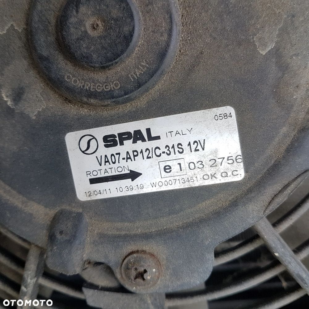chłodnica wody klimatyzacji przewody czujnik klimatyzacji wentylator bobcat yanmar kubota traktor traktorek aixam ligier chatenet xtoo xto js jdm italcar town VA07AP12C31 - 3