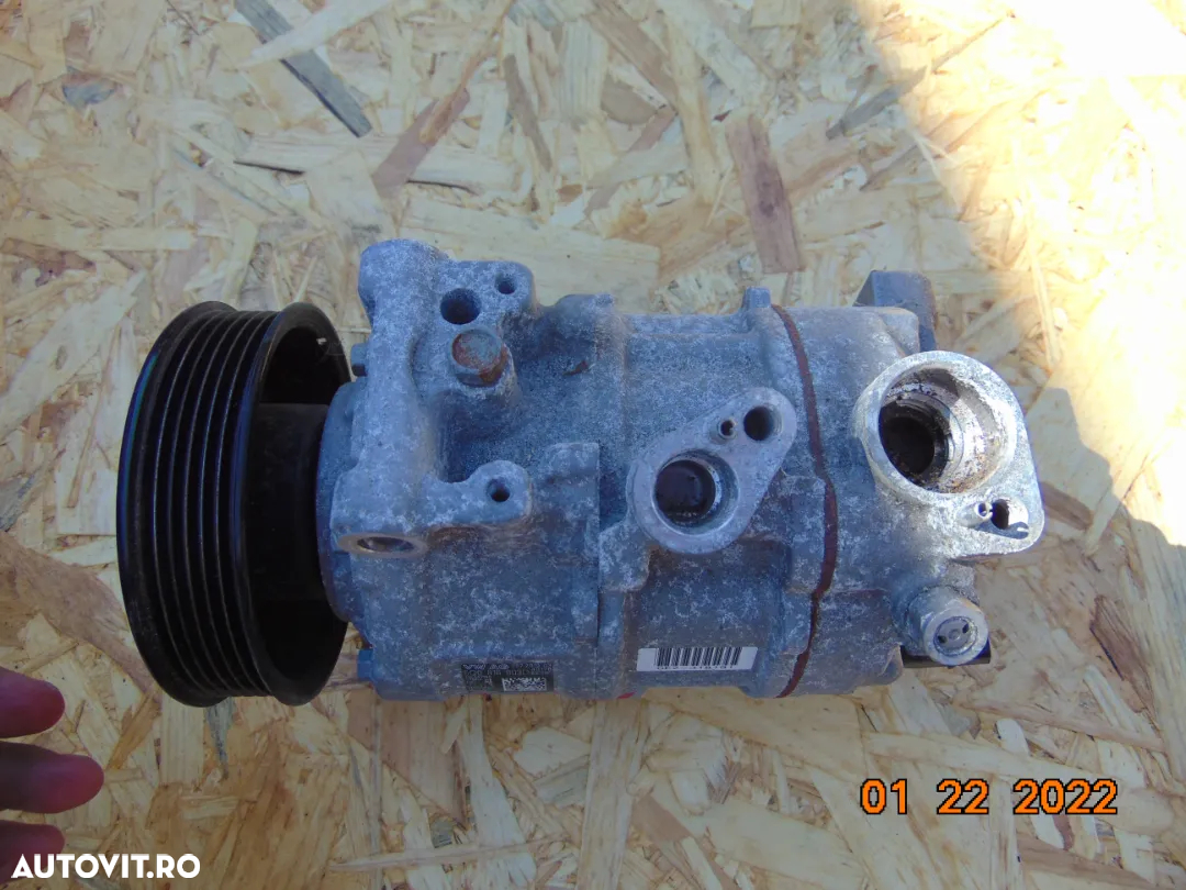 Compresor clima 1.0tsi VW golf 7 2.0tdi T roc Passat b7 Caddy 4 Polo Up Seat Leon Ibiza mii Skoda F - 3