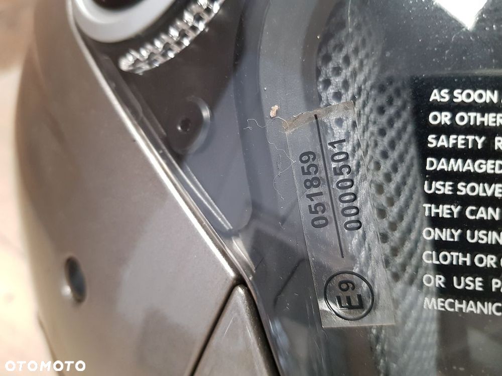 Kask motocyklowy LEM z odpinaną szczęką rozmiar M 57 - 9