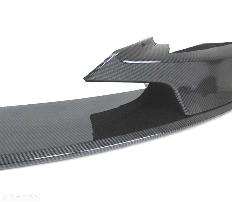 SPOILER LIP FRONTAL BMW F30 F31 LOOK M PERFORMANCE CARBONO - 5
