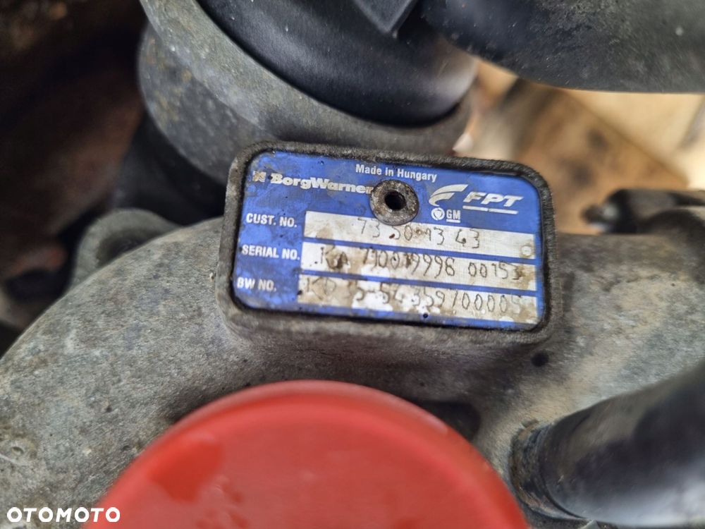 SILNIK KOMPLET Fiat Doblo I 1.3 M-JET 75KM dokumenty 158tyś 199A2000 - 10