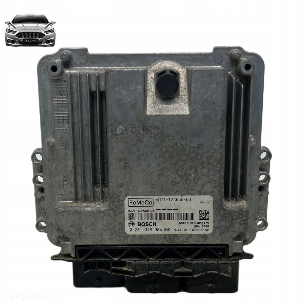 STEROWNIK SILNIKA 2.2 TDCI EURO 5 MONDEO MK4, S-MAX MK1 AU71-12A650-UB - 1