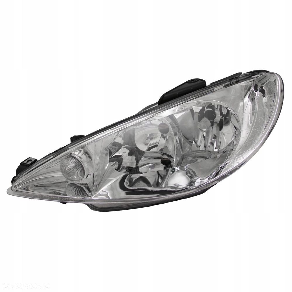 Reflektor Lampa Przód Peugeot 206 1998-2009 L - 1