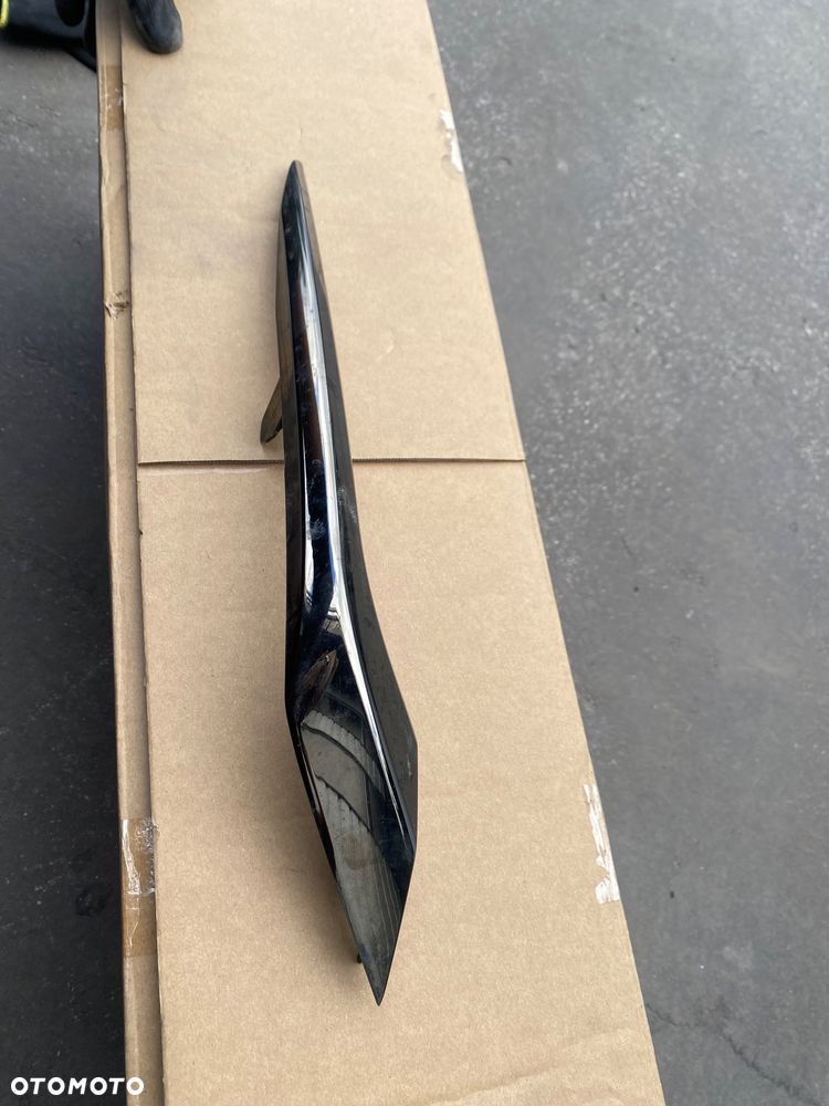 LEXUS RX F-SPORT Oryginalna LEWA Dolna LISTWA DOKŁADKA NAKŁADKA ZAŚLEPKA CHROMOWANA  CHROM ZDERZAKA PRZEDNIEGO W NA ZDERZAK PRZEDNI LEWY PRZÓD 52713-48030  5271348030 F Sport RX PHASE IV RX450H RX 450 RX 350 RX350 W-wa. - 4