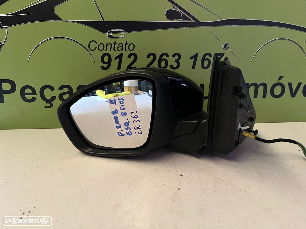 Peugeot 2008 II - ESPELHO RETROVISOR ESQUERDO - ER362 - 4