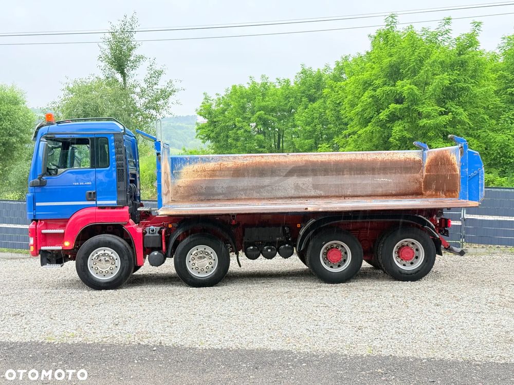 MAN * Kiper Bordmatic * MAN 35.480 TGS * Wywrotka * Napęd 8x4 * Sprowadzony * Euro 5 * - 15