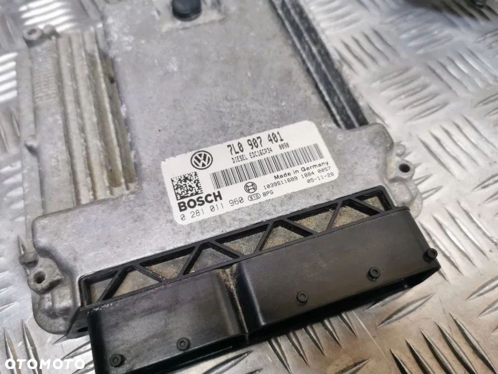 VW TOUAREG 7L 03-09R ZESTAW STARTOWY 3.0 TDI BKS V6 ROZRUCHOWY DO ODPALENIA 3D0909139 7L0907401 1 KLUCZYK - 2