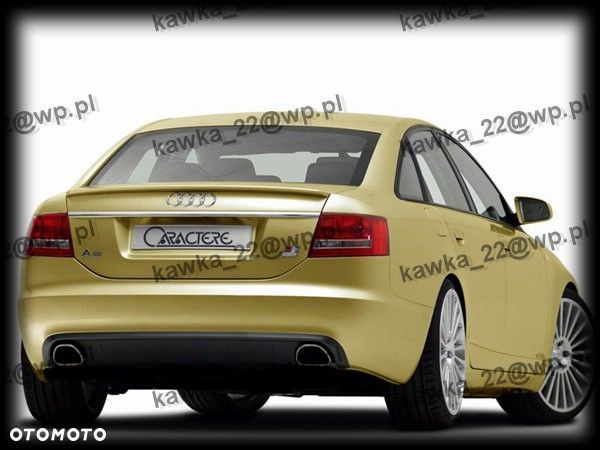 AUDI A6 S6 SPOILER LOTKA NA KLAPĘ PODKŁAD! - 5