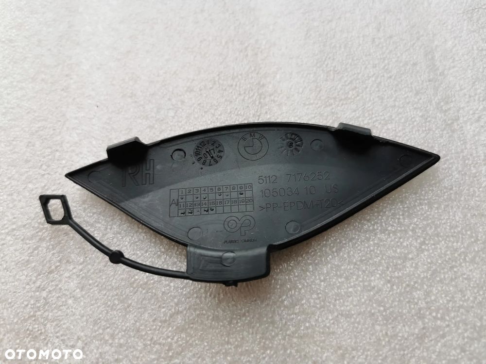 Bmw X6 E71 Zaślepka haka prawy tył tylna prawa zderzaka - 2