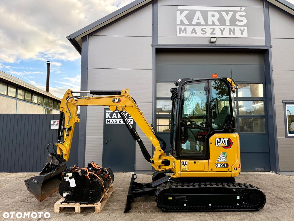 Caterpillar NOWA MINIKOPARKA CAT CATERPILLAR 302.7 CR 302 302.7CR 301,303, 2024R. KLIMATYZACJA - 3