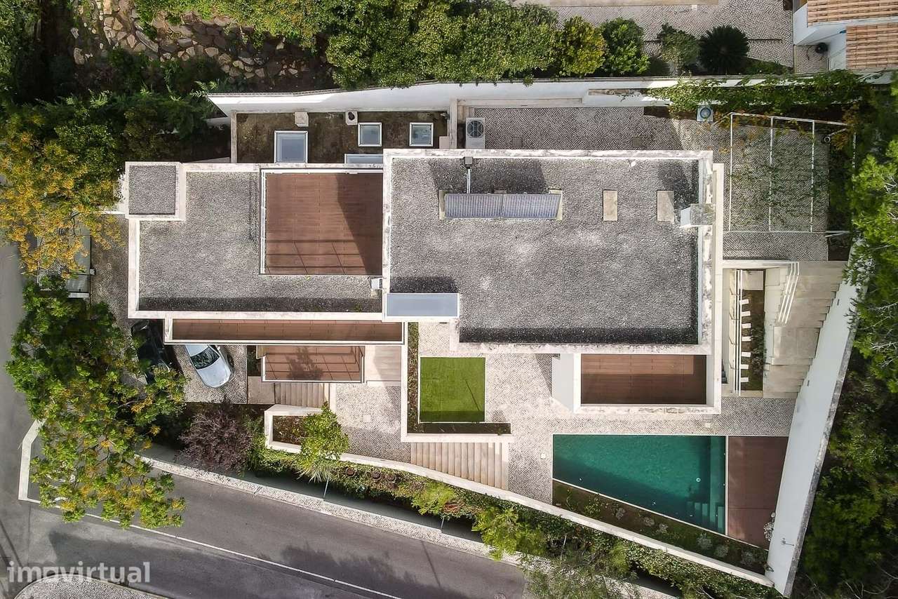 Moradia T4 com Piscina e Terraços Panorâmicos, Parede - Grande imagem: 4/60