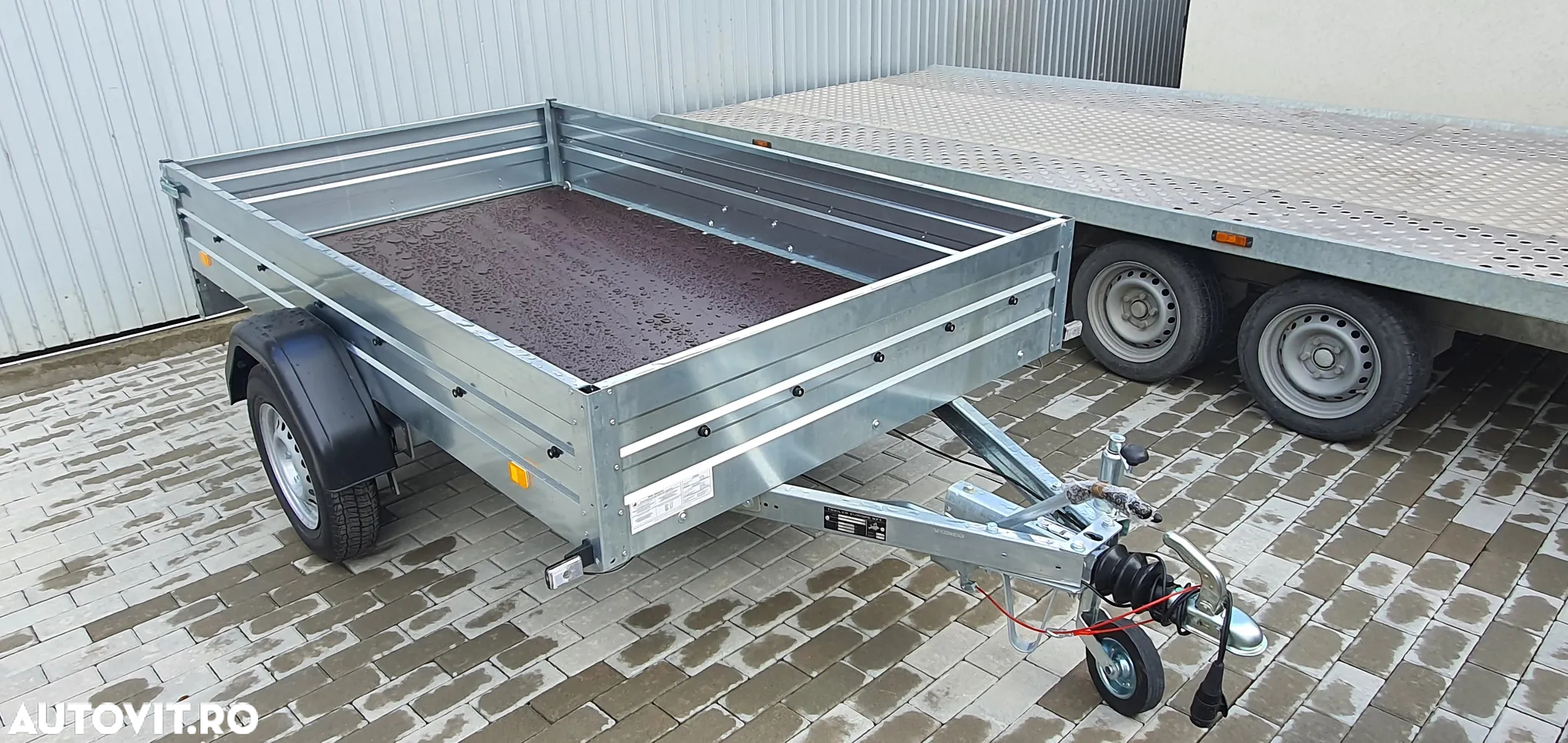 Trailer Europe Trailer Europe ALFA -1,2 AXE ,Arc de foi,Al,750-3500kg - 11