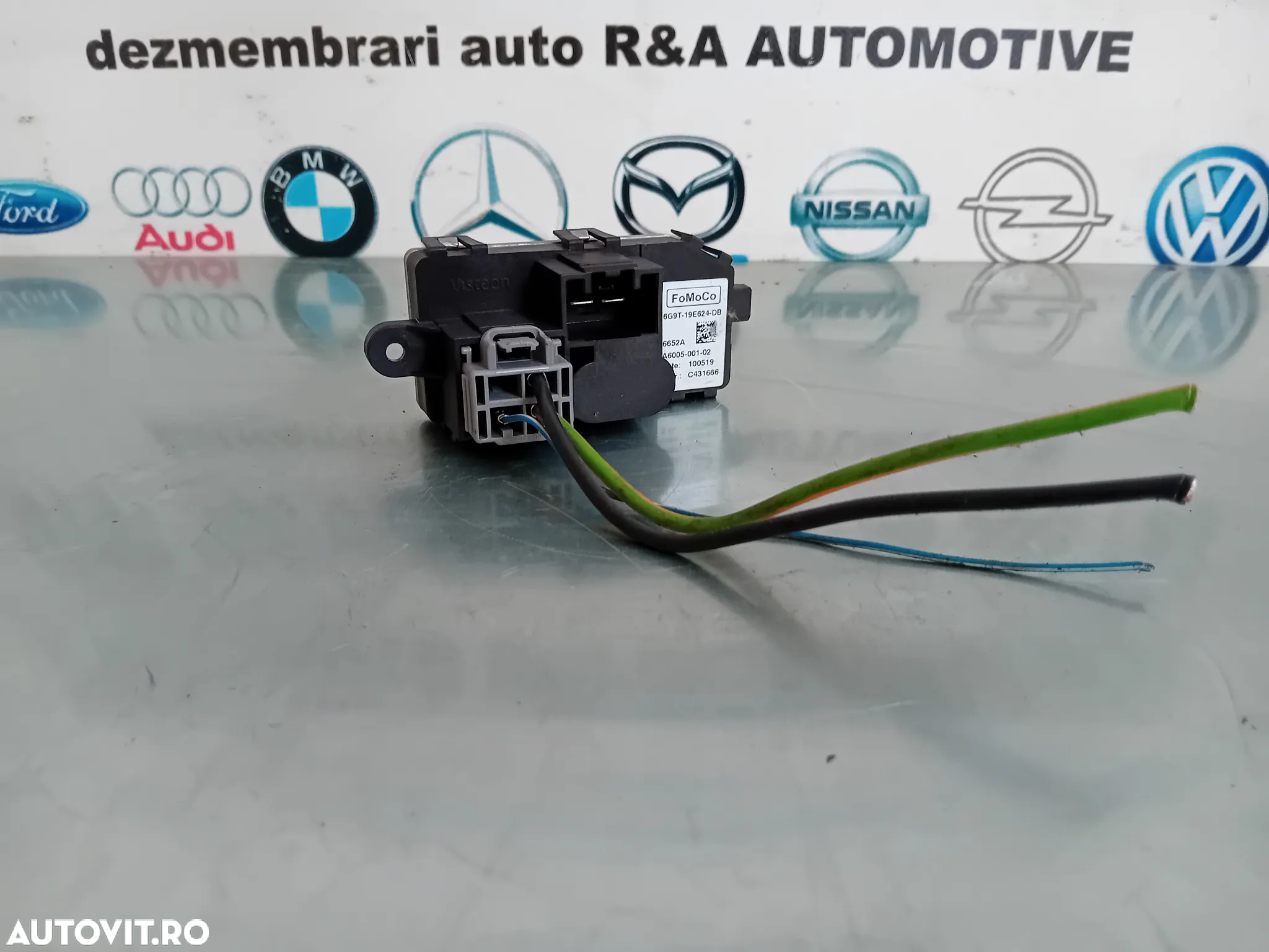 Rezistenta Trepte Aeroterma Ventilator Habitaclu Climatronic Ford Kuga 1 I Cod 6G9T-19E624-DB - 5