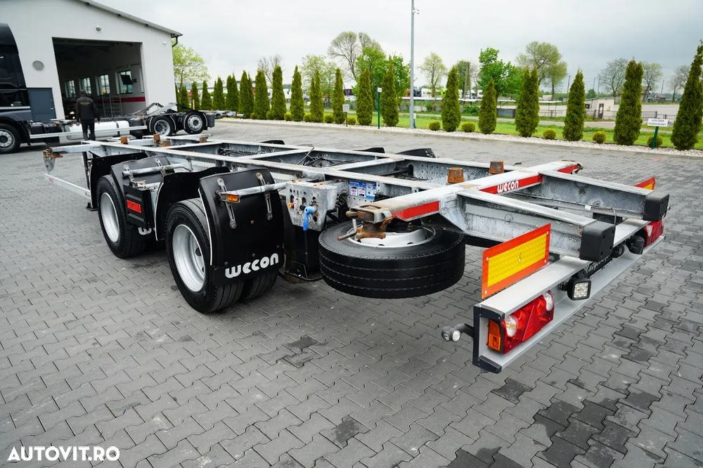 Wecon REMORCĂ TANDEM / BDF / 7,15, 7,45, 7,82 M / PENTRU TRANSPORT CONTAINER - 3