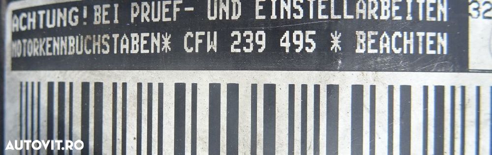 Motor Volkswagen Polo 1.2 TDI CFW din 2012 fara anexe - 3