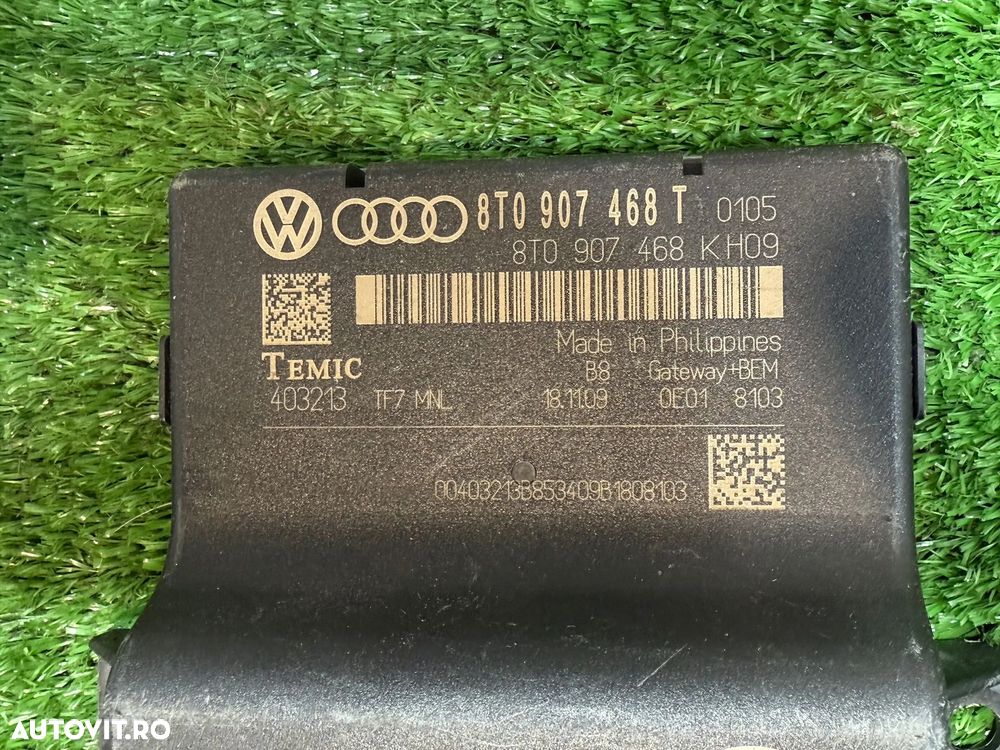 MODUL CONTROL GATEWAY (2 BUC.) AUDI A6 E SE SEDAN 2.0 DIESEL 2009  2006-2010 / AUDI A4 S LINE 2.0 DIESEL 2010 2009-2016 COD OEM 4F0907468M 8T0907468T - 8
