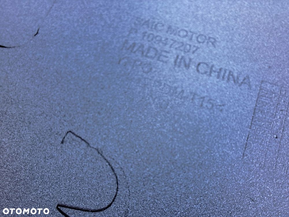 MG HS LIFT 20- EHS NIE KLEJONY! ZDERZAK PRZÓD PRZEDNI ORYG. P10947207 WYSYŁKA 24H - 12