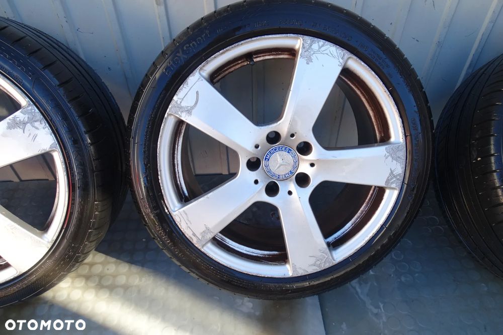 MERCEDES E KLASA W212 Felgi 9Jx18H 8.5Jx18H Alu komplet z oponami 2124011302  2124011402 - 4