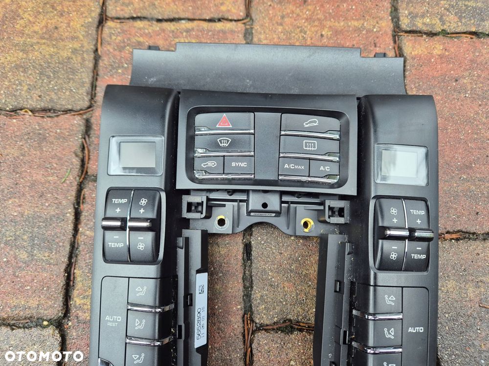 panel klimatyzacji sterowania porsche macan 95b - 2