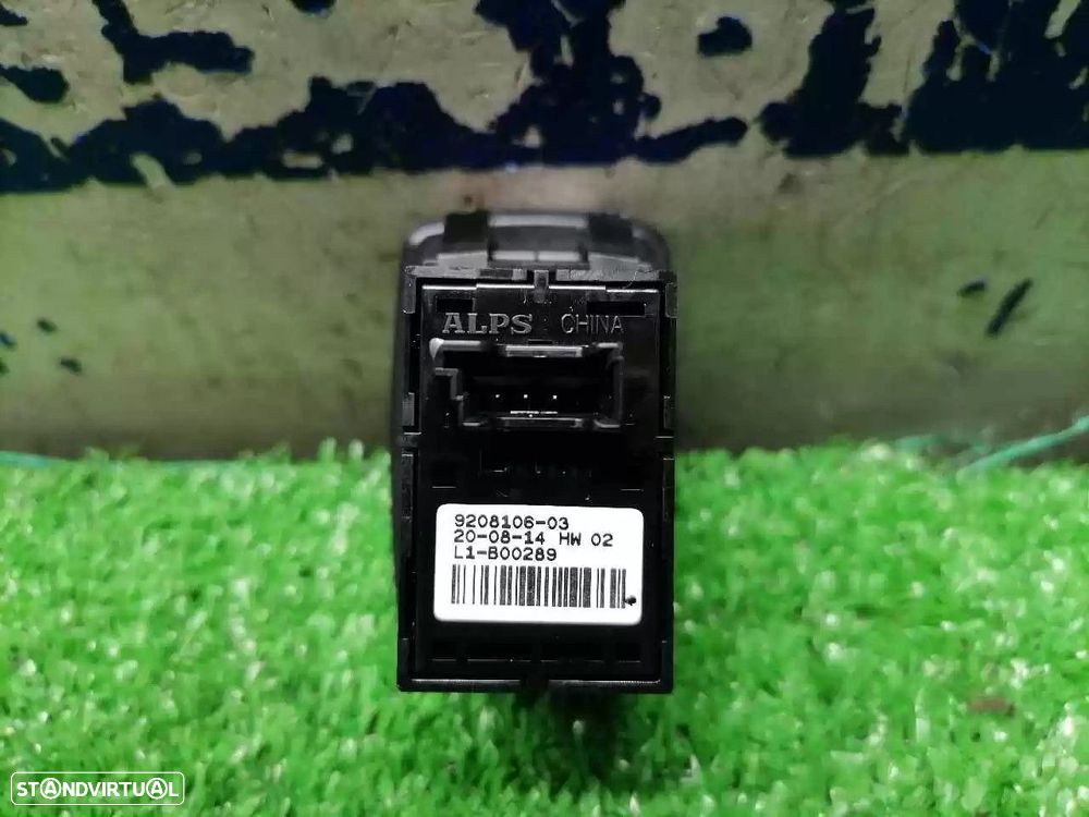 COMANDO ELEVADOR DE VIDRO TRASEIRO DIREITO BMW 3 GRAN TURISMO 2015 -9208106 - 2