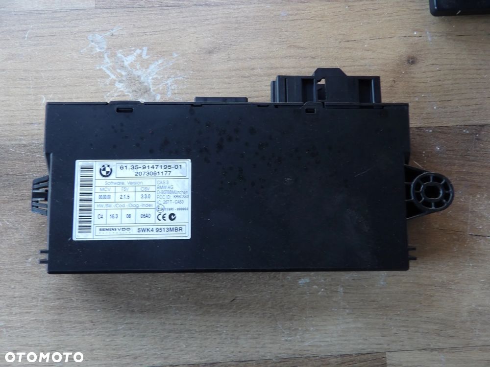 BMW - E90 - STEROWNIK , MODUŁ CAS 3 - 9147195 - 1