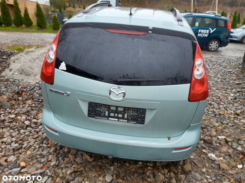 Mazda 5 05-10 Klapa tylna bez szyby tylnej  tył z klapy kolor 32b - 2
