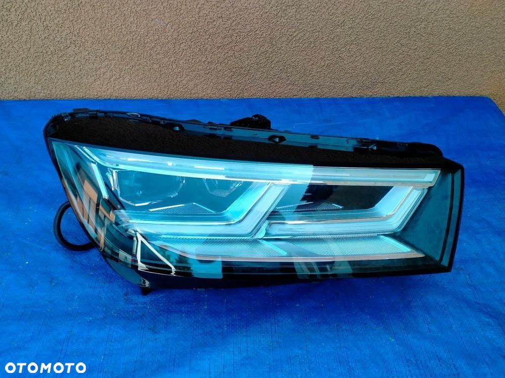 AUDI Q5 80A / MATRIX / LAMPY LEWA PRAWA LAMPA REFLETOR PRZÓD / ORYGINAŁ - 8