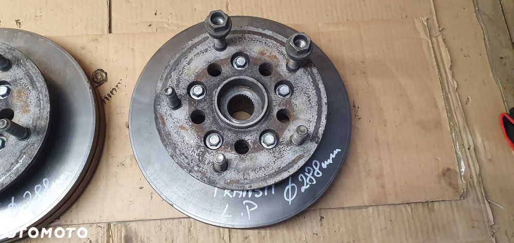 Piasta tarcza przód przednia prawa lewa Ford Transit Custom MK8 Lift 2.0 TDCI - 3