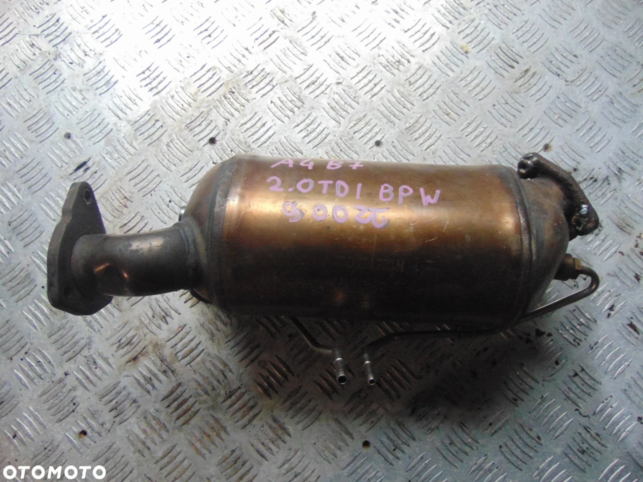 DPF audi a4 b7 2,0 tdi - 6