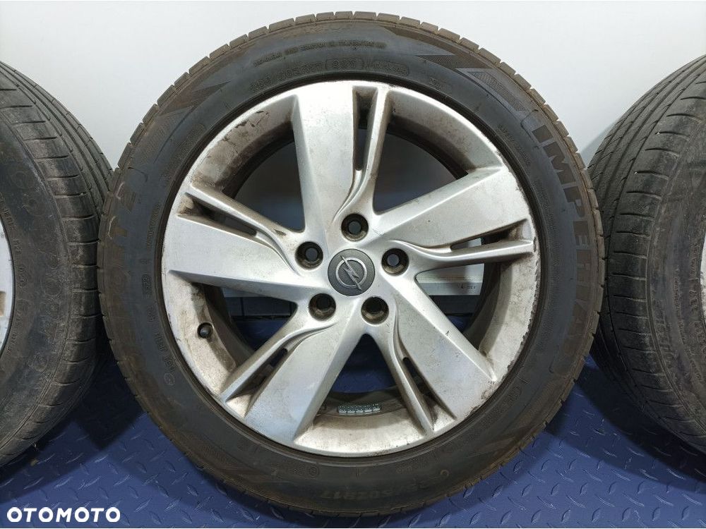 OPEL ASTRA J FELGI ALUMINIOWE Z OPONAMI 13367272 225/50 R17 5X115 - 3