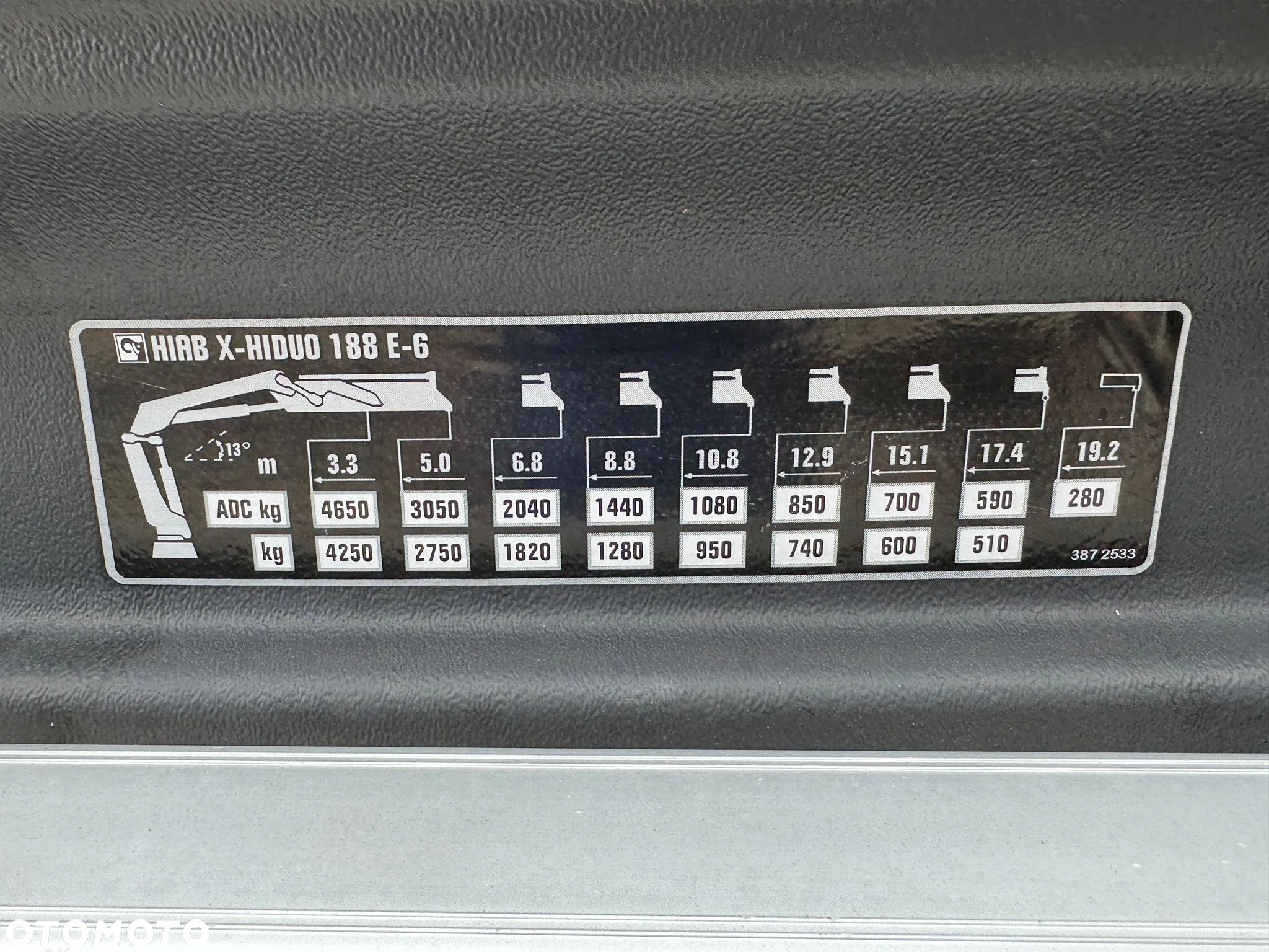 DAF CF 450 FAN 6x2 EURO6 SKRZYNIA Z HDS HIAB X-HIDUO 188 E-6 - 27