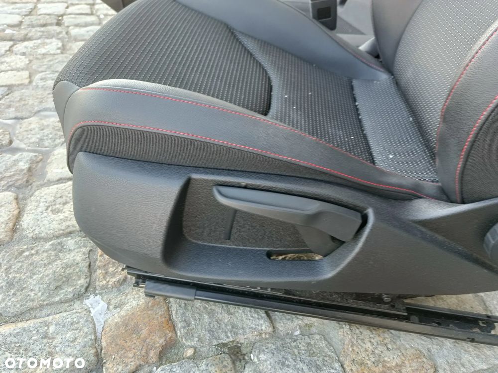 Fotele Seat Leon 3 III FR Skóra Kanapa Przekładka Siedzenia - 20