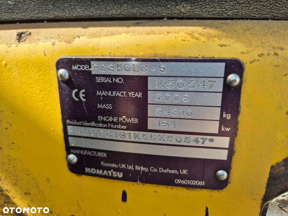 Komatsu PC350LC-8 - 7
